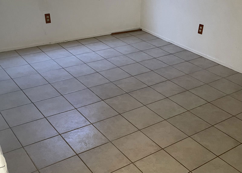 Tile floor after Canyon Cleaning service